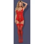 Комплект Obsessive Heartina corset, XXL