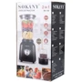 Блендер Sokany SK-168 Black: Кількість швидкостей 2