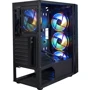 Корпус Frime Nucleus Black (Nucleus-U3-GLS-4DTRMLT16.6WP): Форм-фактор материнской платы ATX/MicroATX/Mini-ITX