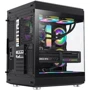 Корпус GameMax HYPE Black: Форм-фактор материнської плати ATX/MicroATX