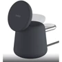 Зарядное устройство Belkin Wireless Charger Base Station MagSafe 15W Charcoal Mass (WIZ020VFH36) for iPhone 16 I 15 I 14 I 13 I 12 series and Apple Watch фото 6