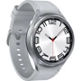 Смарт-часы Samsung Galaxy Watch 6 Classic 47mm Silver with Hybrid Eco-Leather Silver Band (SM-R960NZSA) (UA): Материал корпуса нержавеющая сталь