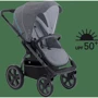 Коляска прогулянкова X-Lander X-Move Azure grey (T-WDZ01-00819): Ширина шасі 61