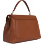 Жіноча сумка-сетчел Furla Sleek M Top Handle 03B00 коричнева (BZP0ABRHSF00003B00): Фактура матова, Зерниста