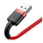 Кабель Baseus USB Cable to Lightning Cafule 2m Red (CALKLF-C09) фото 4