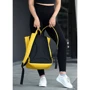 Женский рюкзак Sambag RollTop Zard желтый (24238028): Фактура Матовая, Гладкая