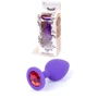 Анальная пробка с кристаллом Boss Series Exclusivity Jewellery Silicon Plug M