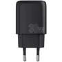 Зарядний пристрій Proove Wall Charger USB-C+USB Silicone Power Plus 30W Black: Сила струму 2.4А и более