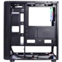 Корпус QUBE Storm Black (STORM_F5NU3): Материал передней панели сталь и пластик