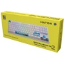 Клавиатура Hator Rockfall 2 Mecha TKL Authentic Edition Aurum Milky Way Silent USB Fighting Cats (HTK-532): Тип клавиш механический