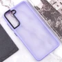 Аксесуар для смартфона Epik TPU+PC Lyon Frosted Case Purple для Samsung G990 Galaxy S21 FE: Матеріал TPU (термополиуретан) и поликарбонат