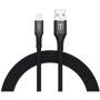 Кабель T-PHOX USB Cable to Lightning Jagger 1m Black (T-L814 black)