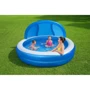 Бассейн семейный Bestway с козырьком от солнца 241-241-140 см (54337) фото 11