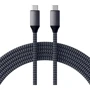 Кабель Satechi Cable USB-C to USB-C PD 100W 2m Space Grey (ST-TCC2M)