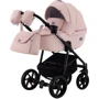 Коляска 2 в 1 Adamex Hybryd Plus кожа 100% BR331 розовый (пудра) (623689): Тип коляски универсальная коляска (2-в-1)