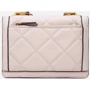 Женская сумка кросс боди GUESS ABEY CROSSBODY FLAP молочная (HWQB8558210-STO): Фактура Стеганая, Зернистая