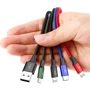 Кабель Baseus USB Cable to Micro USB/Lightningx2/Type-C Fast 4-in-1 3.5A 1.2M Black (CA1T4-A01) фото 5