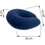 Подушка SoundSleep рогалик 30x30 см темно-синий (653590749363) фото 5