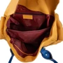 Женская сумка саквояж Laskara желтая (LK-10250-yellow): Застежка Магнитная