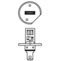 Галогенная автолампа Bosch H1 Gigalight Plus 120 55Вт 12В (1987301108): Производитель Bosch
