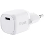 Зарядний пристрій Trust Wall Charger Maxo USB-C 20W White (25205_TRUST): Тип сетевое