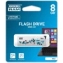 USB-флешка GOODRAM 8GB UCL2 USB 2.0 White (UCL2-0080W0R11): Вес 10 г