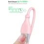 Кабель T-PHOX USB Cable to USB-C Kitty 1m Pink (T-C817 Pink) фото 7