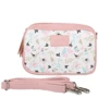 Женская сумка кросс боди Laskara розовая (LK-20284-pink)