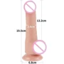 Фаллоимитатор LoveToy Sliding-Skin Dual Layer Dong 7.5" Flesh