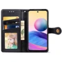 Аксесуар для смартфона Mobile Case Getman Gallant Black для Xiaomi Redmi Note 10 Pro 5G: Матеріал искусcтвенная кожа