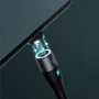 Кабель Baseus USB Cable to USB-C Zinc Magnetic Safe Fast Charging Data 1m Black/Gray (CATXC-NG1) фото 4