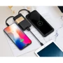 Внешний аккумулятор iWALK Power Bank Secretary Plus 10000mAh Lightning/microUSB/USB-C Black (SBS100C): Особенности Встроенный кабель, быстрая зарядка