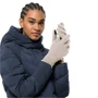 Женские перчатки Jack Wolfskin High Cloud Glove Woman XS светло-серые (1910741_5062): Пол Женский