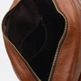 Мужская сумка планшет Borsa Leather коричневая (K15210-brown): Фактура Матовая, Гладкая