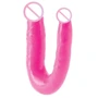 Pipedream Double Trouble 10 Inch - двусторонний фаллоимитатор, 25х3.2 см, розовый