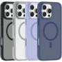 Чехол для iPhone WIWU Magnetic Armor Pro Series Grey (FGG-012) for iPhone 16 Pro Max: Цвет серый