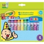Мої перші фломастери CRAYOLA Mini Kids Washable 12 шт (256257.112)