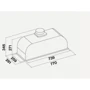 Витяжка Falmec BUILT IN MAX EVO 70 INOX (CBIN70.E10#ZZZ3460F): Тип фільтра повітря Рециркуляция, Отвод