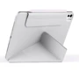 Аксессуар для iPad BeCover Ultra Slim Origami Magnetic with Pencil mount Gray for iPad Pro 11 2024 M4 (712962): Материал искусственная кожа