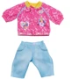 Набор одежды для куклы BABY born - Кэжуал сестрички розовый (828212-1)