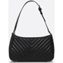 Жіноча сумка багет GUESS KEILLAH SHOULDER BAG чорна (HWQG8690180-BLA): Тип ручки Длинная ручка