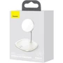 Зарядное устройство Baseus Wireless Charger Stand MagSafe Swan White (WXSW-02) for iPhone 16 I 15 I 14 I 13 I 12 series фото 9