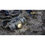 Фонарь туристический Fenix HL23 Yellow: Максимальное время работы, ч 100