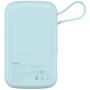 Внешний аккумулятор Baseus Power Bank 10000mAh Qpow Pro Digital Display Fast Charge Power Bank 20W Blue (PPQD020003): Количество USB 3