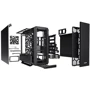 Корпус be quiet! Silent Base 801 Black (BG029): Материал передней панели ABS, сталь