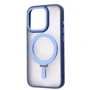 Чехол для iPhone WAVE Premium Attraction Case with Magnetic Ring Blue for iPhone 15 Pro Max