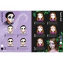 Book of Face Painting / Дитяча книга - розмальовка облич: Виробник Usborne