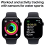 Apple Watch Series 10 GPS 46mm Jet Black Aluminium Case with Black Sport Band - M/L (MWWQ3) Approved Вітринний зразок фото 6
