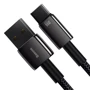 Кабель Baseus USB Cable to USB-C Tungsten 66W 2m Black (CATWJ-C01): Тип USB Cable - USB-C