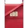 Жіноча сумка-сетчел Furla 1 927 S Top Handle Bakpaco червона (BAKPACOARE000RUB00): Фактура Зерниста, матова